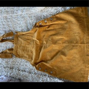 Corduroy Overall Dress!